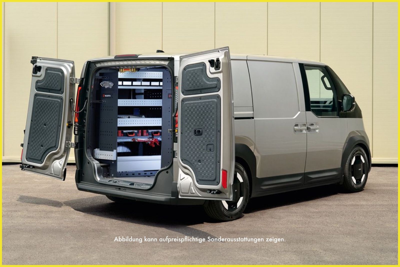 Fahrzeugabbildung Kia PV5 CARGO L2H1 71,2kWH PLUS WÜRTH AUSBAU WP AW